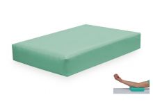 Подушка для забора крови в чехле из медицинской клеенки, цвет: зеленый