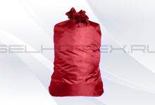 Мешок для белья красный
